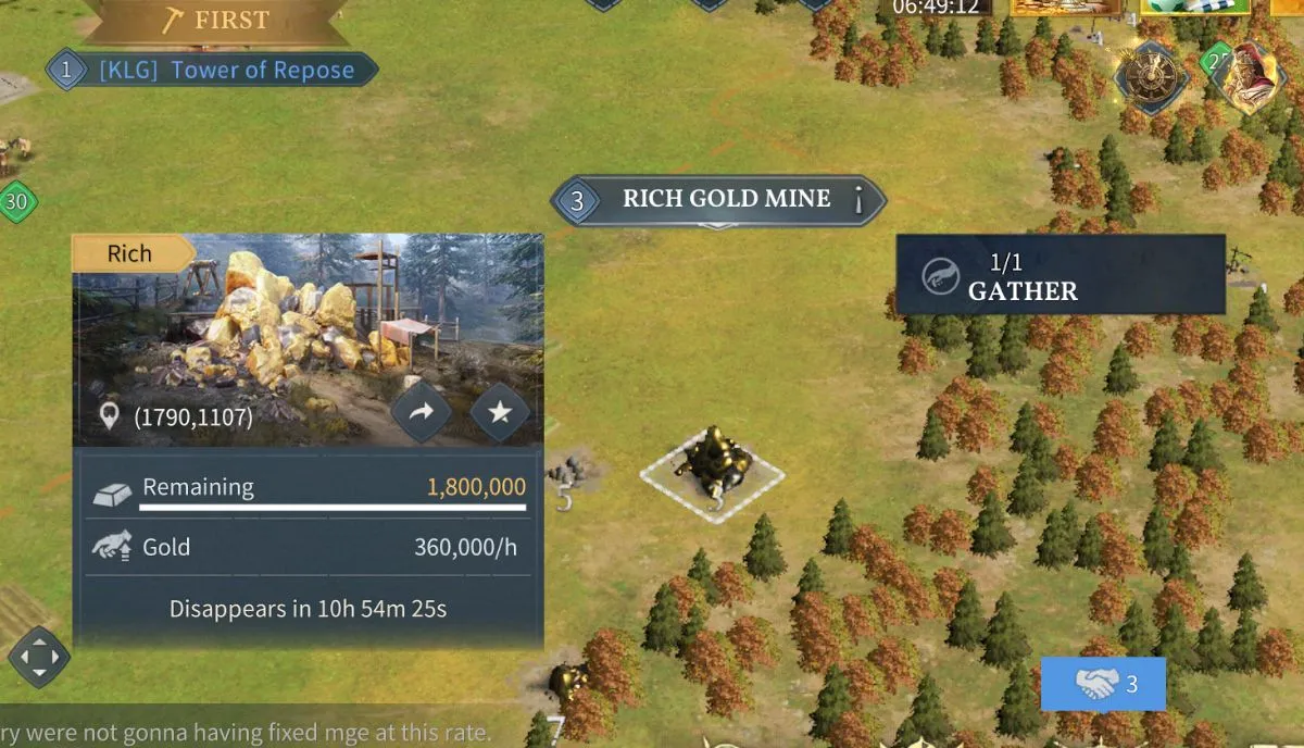 gold mine level 7