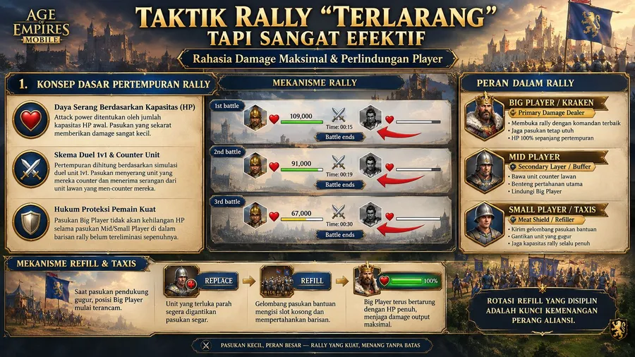 Taktik Rally "Terlarang" tapi Sangat Efektif: Rahasia Damage Maksimal & Perlindungan Player