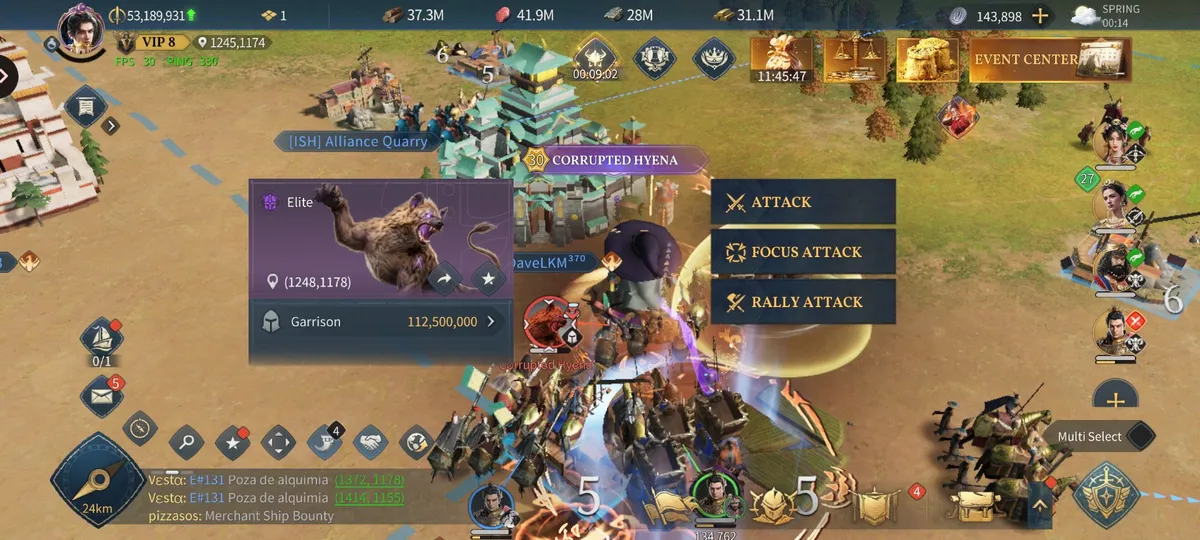 Corrupted Hyenas | credit: Dokumentasi AoEM Corrupted Hyenas