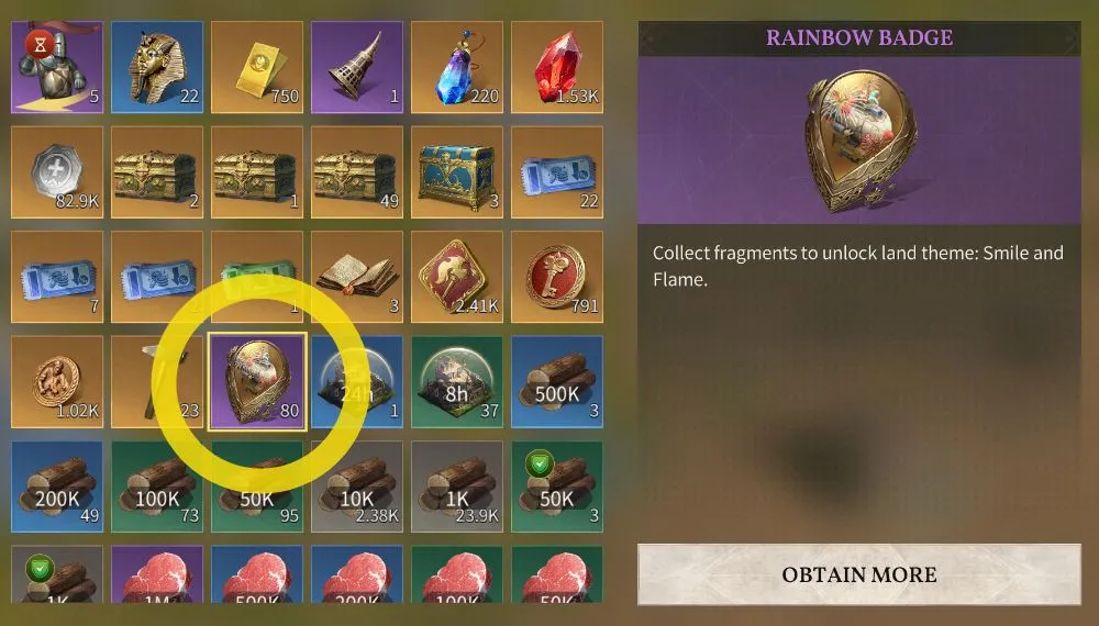 Rainbow Badges